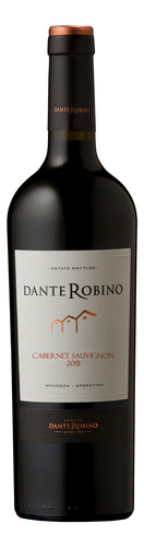 Vino Cabernet sauvignon Dante bodega D. Robino 750 ml en estuche de no tiene