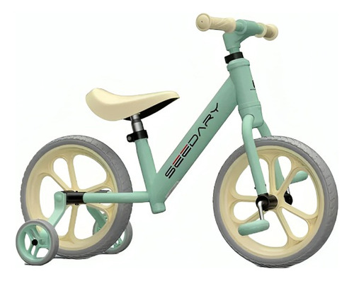 Bicicleta Triciclo Ajustable 2 En 1 Para Niños Seedary Color Verde