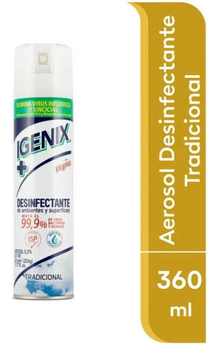 Igenix Desinfectante De Ambiente Y Superficie Igenix 360 Ml