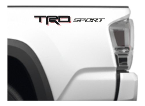 Sticker Trd Sport Para Batea Compatible Con Tacoma T20