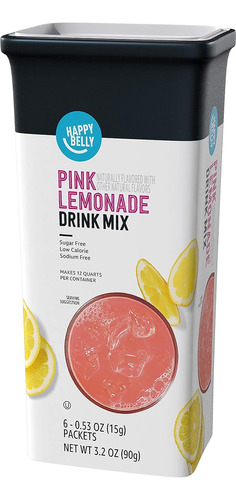 Happy Belly Pink Limonade 6 Sobres 