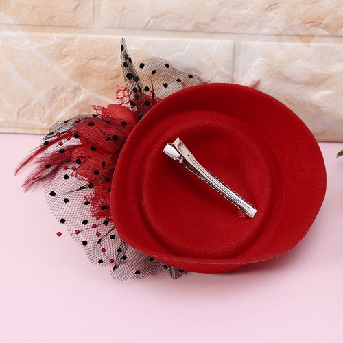 Fascinator Hats Headband Feminino Pena Flor Noivas Cabelo A