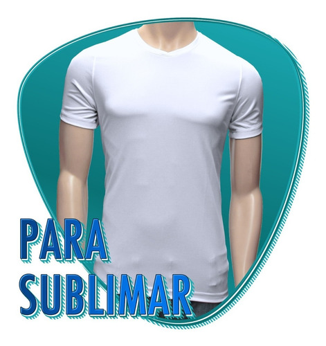 Playera Para Sublimar Redondo Hombre Unisex Tacto Algodon