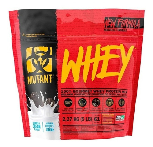 Proteina Mutant Whey 5 Libras Todos Los Sabores 