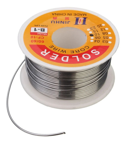 Estaño Tipo Fideo Profesional Para Soldador 63% 1mm 90g