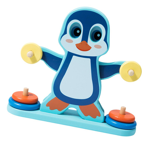 Juguete De Escala De Equilibrio De Pingüino, Juguete