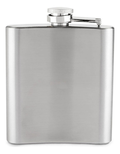 Petaca Acero Inoxidable Licor Whisky Full 6oz