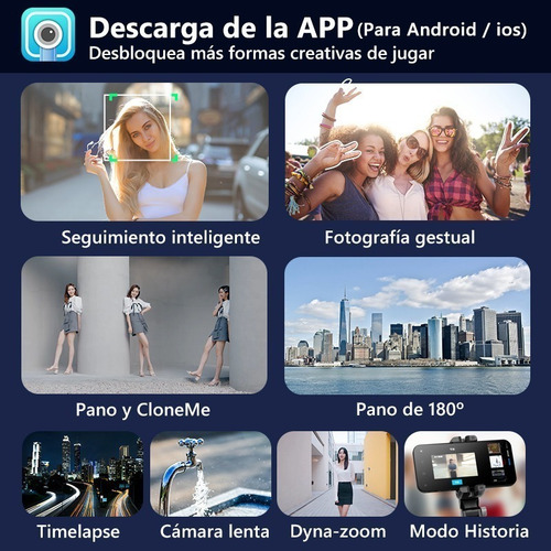 / Estabilizador De Celular Axnen De 360 Grados