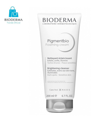 Bioderma Pigmentbio Foaming Cream Limpiador Iluminador 200ml Momento de aplicación Noche Tipo de piel Todo tipo de piel