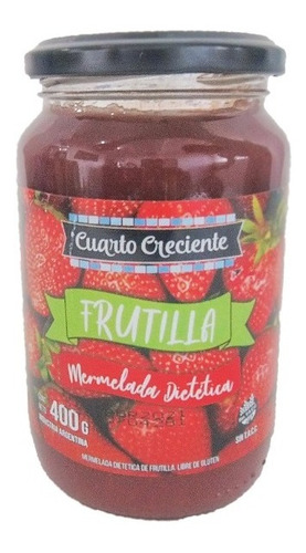 Imagen 1 de 6 de Mermelada Frutilla Dietetica Con Fructuosa X400g