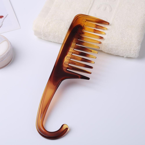 Peineta Vintage Con Cabeza De Aceite Para Hombre, Dientes An