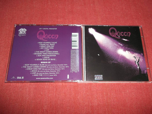 Queen - Homonimo Cd Doble Nac Ed 2011 Mdisk