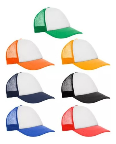 Gorras Frente Blanco Importadas Para Sublimar X20