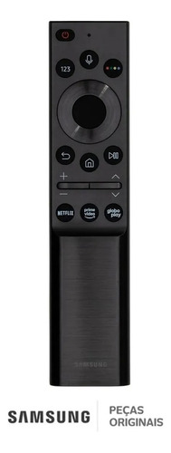 Controle Samsung Com Comando De Voz Linha Au7700 Au8000 - Preto
