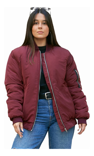 Campera Bomber Portland Mujer Unisex Abrigada