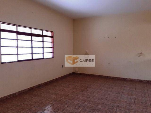 Casa Com 3 Dormitórios À Venda, 200 M² Por R$ 345.000,00 - Jardim São Domingos - Campinas/sp - Ca3085