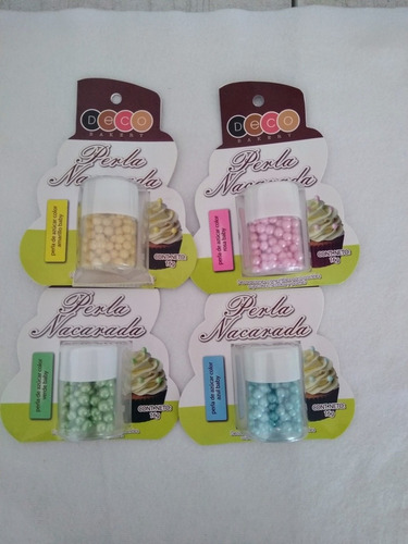 ,15 Botes De Perla Comestible