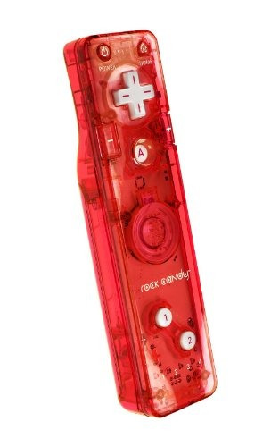 Controlador Wii Rock Candy - Rojo
