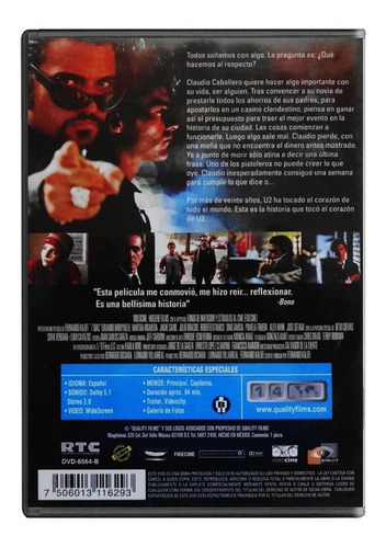 Siete 7 Dias Jaime Camil Pelicula Original Dvd