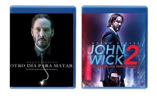 Otro Dia Para Matar Y John Wick 2 Paquete Peliculas Blu-ray