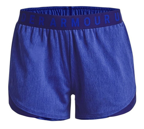 Short Under Armour Play Up Twist 3.0 Mujer-azul