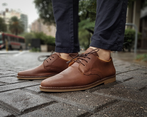 Zapatos De Vestir Hombre Cuero Urbanos Libertarios