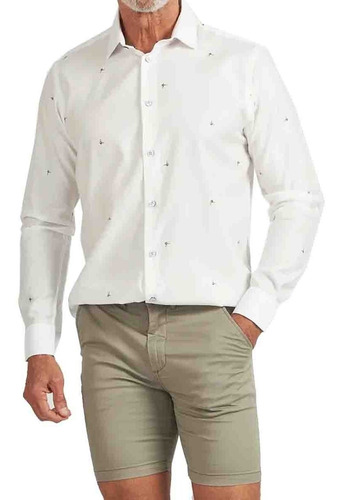 Bermuda Chino Gabardina Hombre Oxford Polo Club