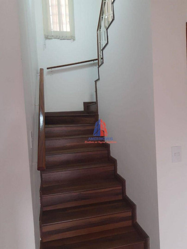 Imagem 5 de 30 de Sobrado Com 3 Dormitórios Para Alugar, 240 M² Por R$ 4.500,00/mês - Portal Dos Nobres - Americana/sp - So0233