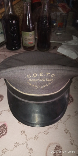 Gorra Inspector De Ómnibus C.o.e.t.c Antigua