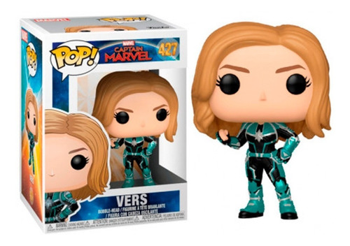 Funko  Pop Marvel Captain Marvel Vers  427 Bobble-head