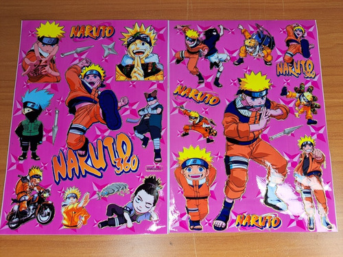 Calcomanías Naruto Anime Stickers Laptop Pared Celular Otaku