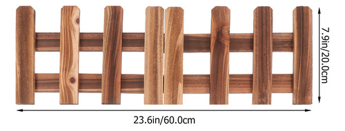Valla De Madera Anticorrosiva De 1 Pieza, Valla De Madera Pa