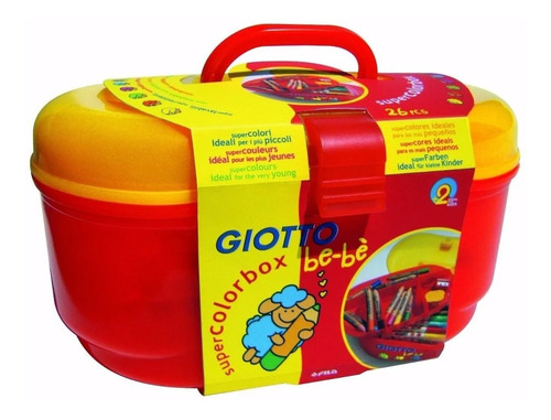 Maletin Valija Giotto Bebe Super Color Box 27 Elementos Lb