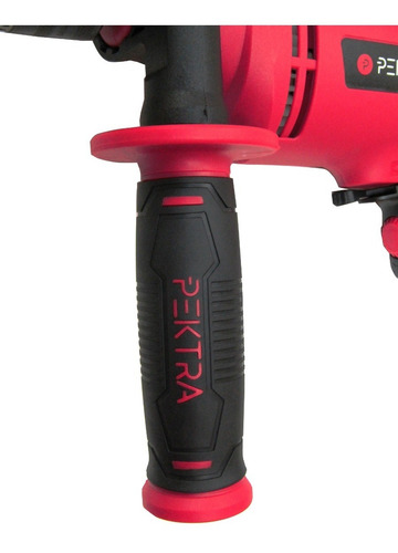 Imagen 3 de 9 de Taladro Percutor 550w 13mm Destornillador Pektra 220v
