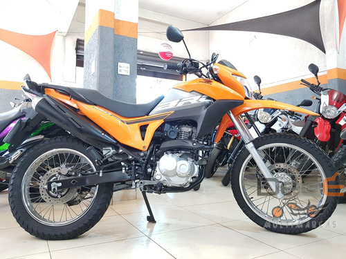 Imagem 1 de 7 de Honda Nxr 160 Bros Esdd Laranja 2019
