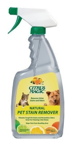 Cítricos Natural Magic Pet Stain Remover 22 Onza Aerosol