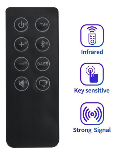 Control Remoto De Audio Multimedia Doméstico De 3 Reproducto
