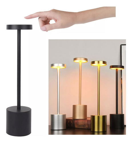 Candeiro De Mesa Nórdico Led, Touch Candeeiro De Mesa Bar Ho