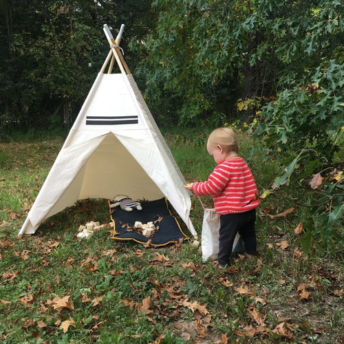 Carpita Teepee Tipi Galactica (brilla En La Oscuridad)