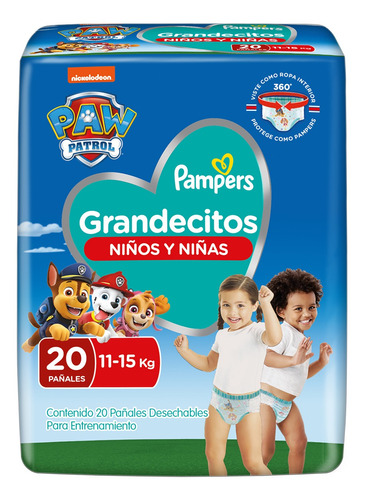 Pañal Pampers Pants Easy Xg 20 Unidades 