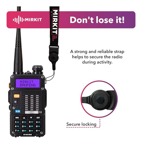 Paquete Extra Mirkit Radio Baofeng Uv-5r Mk5 8w De Potencia