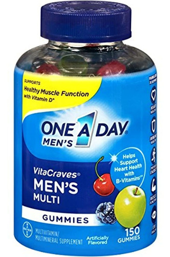 One-a-day Mujer Vitacraves Gomitas, By-272, Para Hombre, 1,