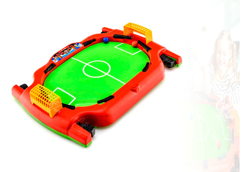 Juego De Tiro De Futbol Manual Portable Para Mesa Salon 28cm