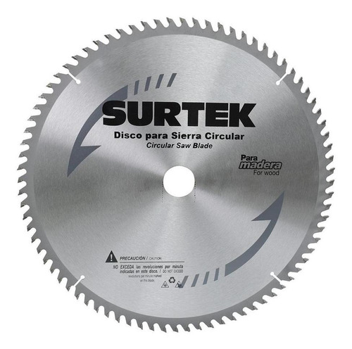  Surtek-disco Para Sierra Circular 10  80 Dien *120623