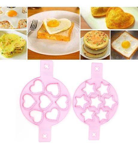N Molde Antiadherente De Silicona Para Hacer Panqueques Con