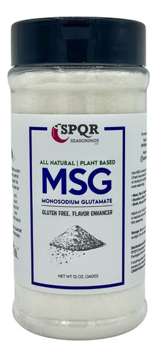 Spqr Seasonings - Condimento Msg A Base De Plantas, Glutamat