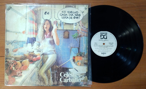 Celeste Carballo Me Vuelvo Cada Dia Mas Loca Disco Lp Vinil