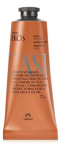 Crema De Manos Ekos Castanha Natura 75 Gr