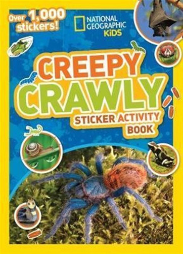 Creepy Crawly Sticker Activity Book - National Geographic...