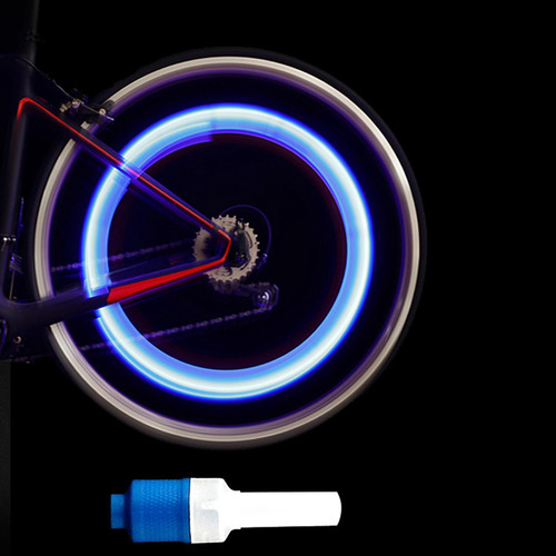 Luz Led Para Tapa De Válvula De Neumático, 2 Uds., Rojo
